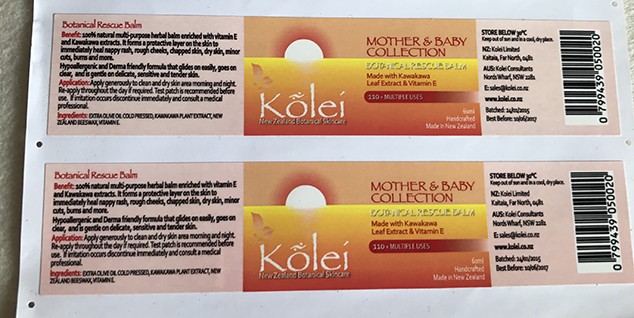Cosmetic Label Printing