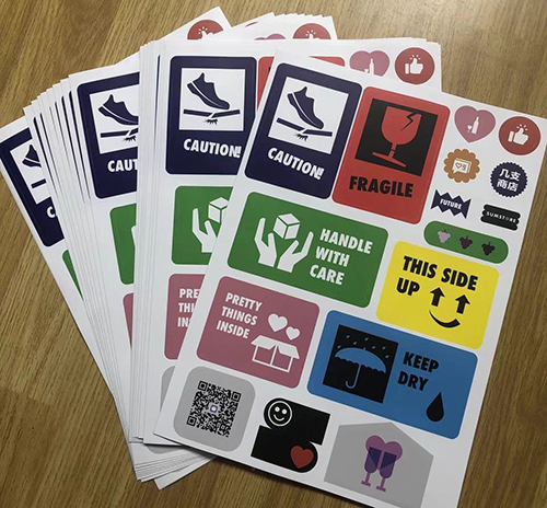 Custom Kiss Cut Stickers Sheets