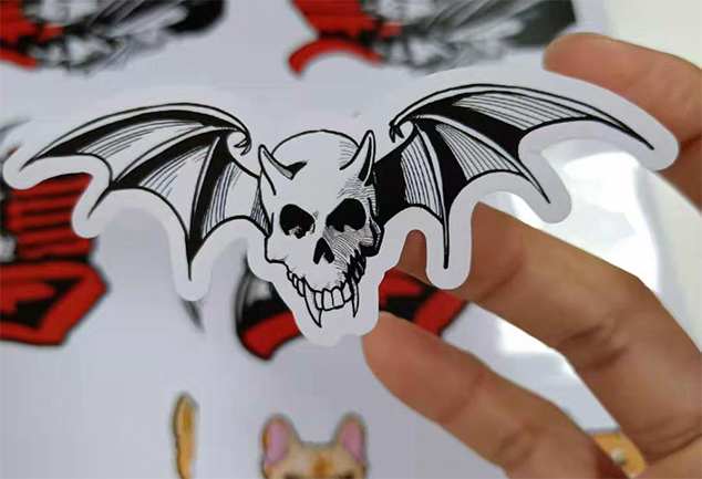 Custom Die Cut Laptop Stickers