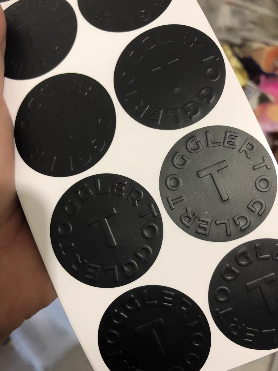 Custom Embossed Labels